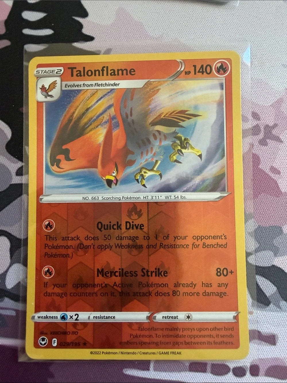 Fletchling Fletchinder Talonflame Evolution Lot Holo & Reverse Holo 🔥 ✨5/$25✨